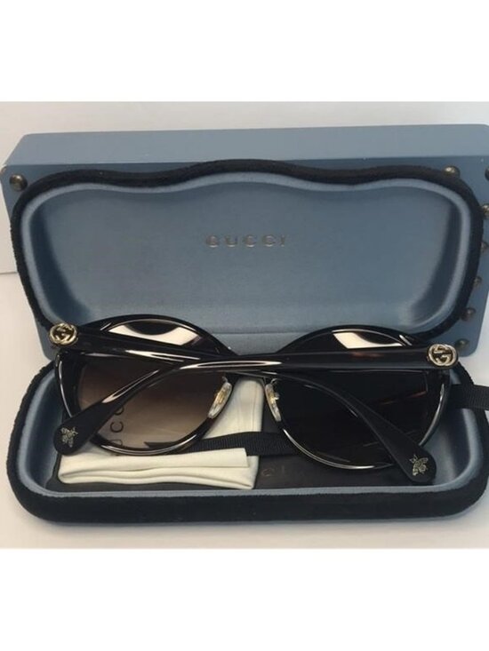 New - Gucci GG0370SK 002 56 Ladies Sunglasses